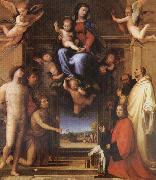 Fra Bartolommeo altar piece of Carondelet painting